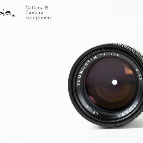 || Leica Summilux-M 50mm F1.4 - Black / E46 / Pre-ASPH / Built-in-hood ||