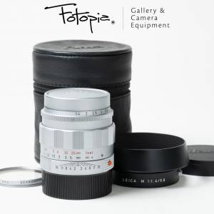 || Leica Summilux-M 50mm F1.4 ASPH - Silver / E43 / LHSA with hood & filter ||