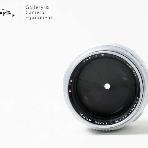 || Leica Summilux-M 50mm F1.4 ASPH - Silver / E43 / LHSA with hood & filter ||