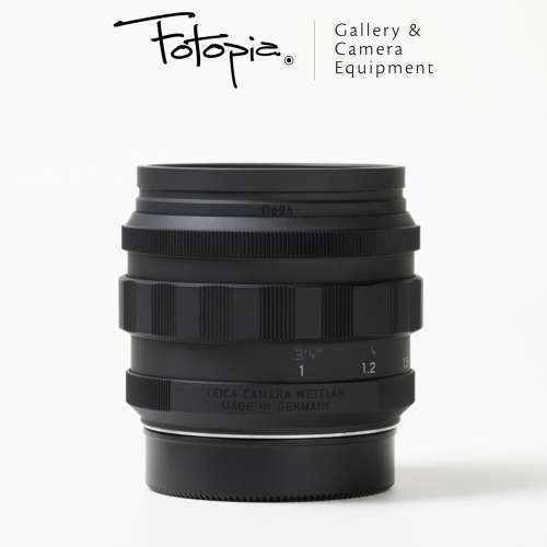 || Leica Noctilux-M 50mm F1.2 ASPH - 11686 / Kanto Repaint(matt black finish) ||