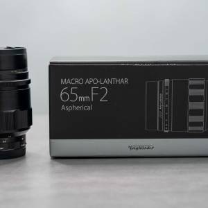Voigtlander Macro Apo-Lanthar 65mm F2 Aspherical (Sony E-mount) | Full Box 行...