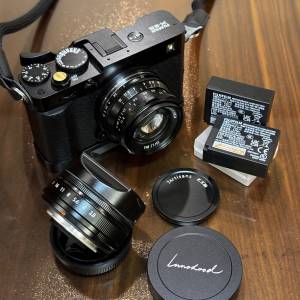 行貨 Fujifilm X-E5 XE5 KitSet  XF 23mm f2.8 R   7Artisans 35mm f1.2 有保 多配件