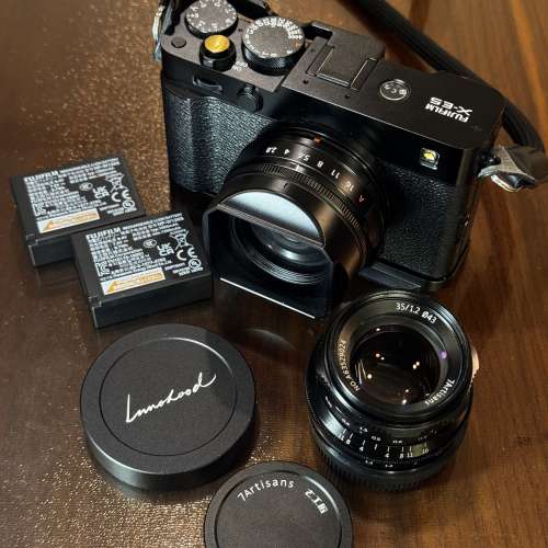 行貨 Fujifilm X-E5 XE5 KitSet  XF 23mm f2.8 R   7Artisans 35mm f1.2 有保 多配件