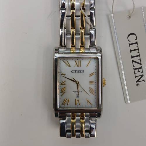 罕有全新Citizen Tank 2-Tone Quartz Watch