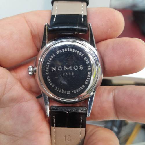 Immaculate German Nomos Glashutte Hand-winding Watch ( Ivory Dial )