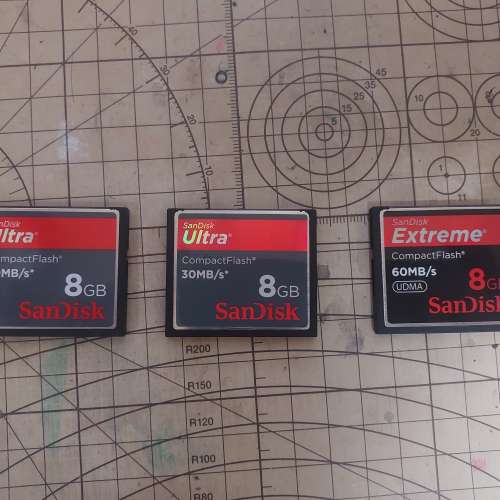 Sandisk CF card 3張