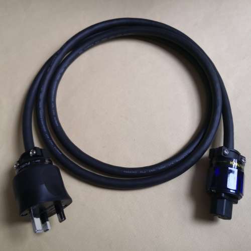 美國LL42376 3X12AWG 纯銅英式電源線2m