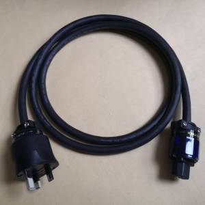 美國LL42376 3X12AWG 纯銅英式電源線2m
