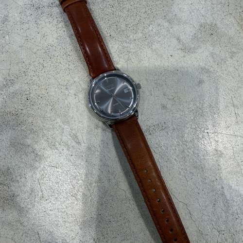 Titus Sonvilier Swiss Made 3 Hands Date Mechanical Leather Watch
