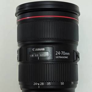 佳能EF 24-70mm f2.8L II USM 二代紅圈人像鏡頭24-70 F2.8 幾乎全新 冇用過 港行貨 ...