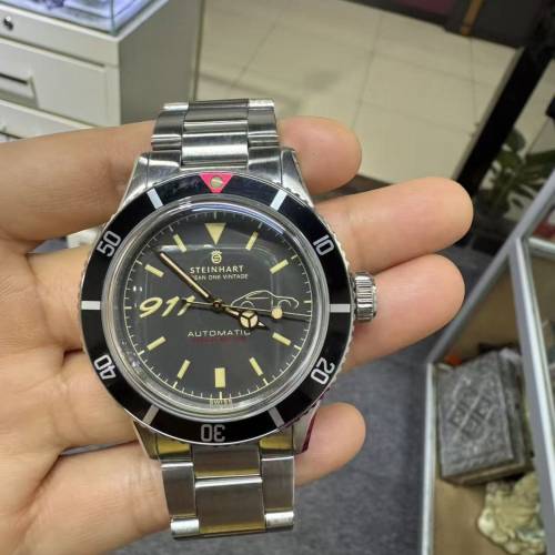 Steinhart Ocean One Vintage Porsche 911 特別版自動機械錶