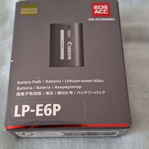 The Canon LP-E6P