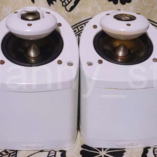 Mirage OS3 - SAT 白色 Hi-Fi Speaker 喇叭一對 (可作天空聲道喇叭 Dolby Atmos Sp...