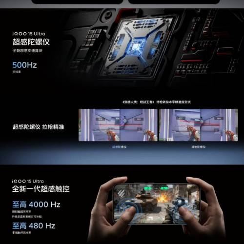 【國恒商城】▀▀ iQOO 15 Ultra 24+1T/512G/256G ▀▀ 風冷散熱 電競顯卡Q3 遊戲...