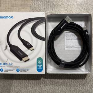 全新Momox 視頻線 USB-C To HDMI