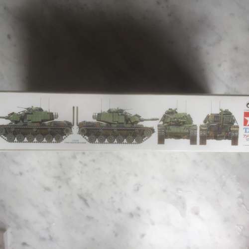 $100 - [非完成品] 全新 雙星 TAMIYA U.S. Marine M60A1 w/Reactive Armor No. 157 ...