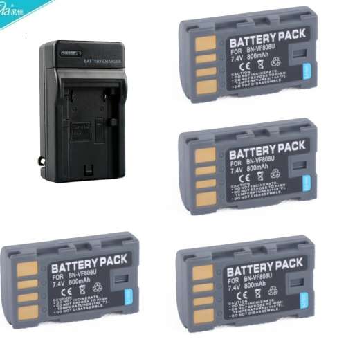 NIJIA BN-VF808U / BN-VF808 Lithium-Ion Battery Pack With AC Charger 代用全解碼...