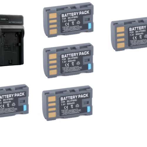 NIJIA BN-VF808U / BN-VF808 Lithium-Ion Battery Pack With AC Charger 代用全解碼...