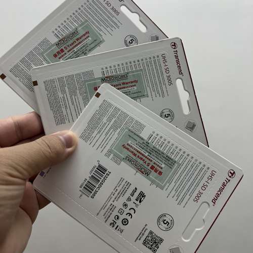 Transcend 300S SDHC 32GB SD記憶卡 三張打包