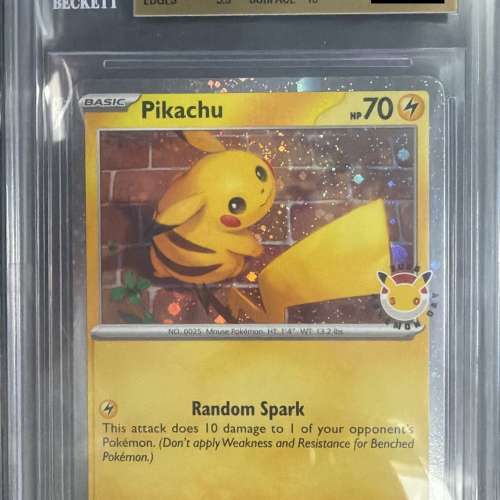 [BGS 9.5] Pikachu [2026 Pokemon Day]
