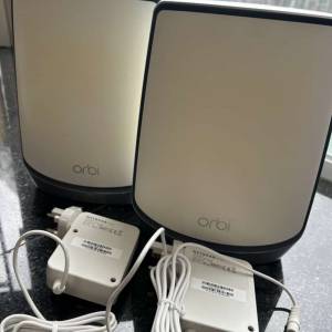 NETGEAR RBK853 Orbi AX6000 三頻 AX Mesh WiFi 6 無線系統 (3件裝) 路由器