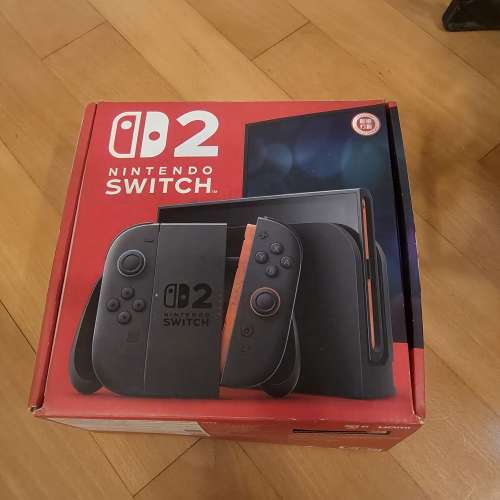 Switch 2 行貨主機有保養連4隻games
