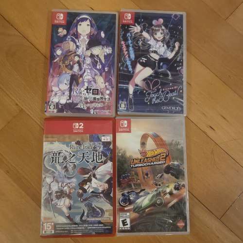 Switch 2 行貨主機有保養連4隻games