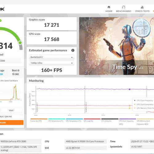 Zotac Gaming Geforce RTX3080 Trinity 10G