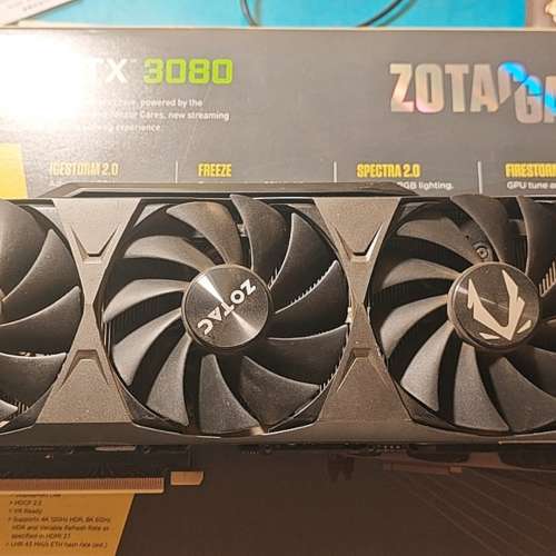 Zotac Gaming Geforce RTX3080 Trinity 10G