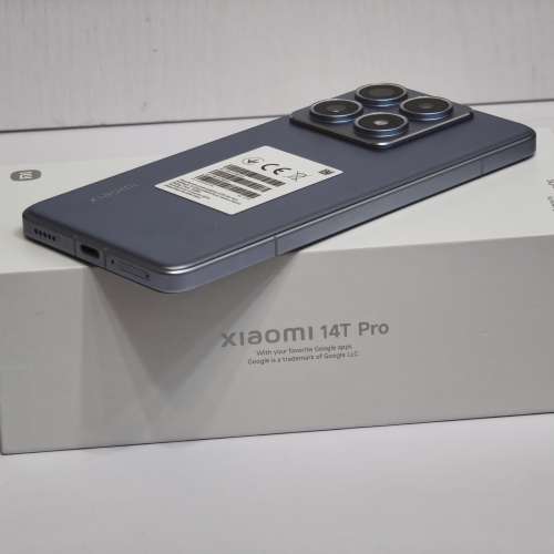 小米 14T Pro 鈦金藍色，12GB RAM 512GB ROM