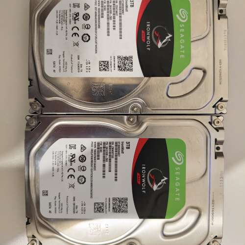 IronWolf 3TB NAS Internal Hard Drives x2