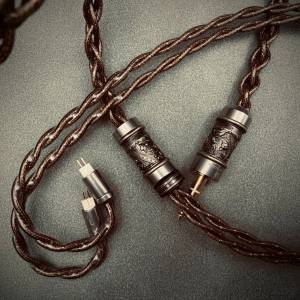 【Celestia Audio】【單晶銅+方芯銅鍍金】旗艦級銅線
