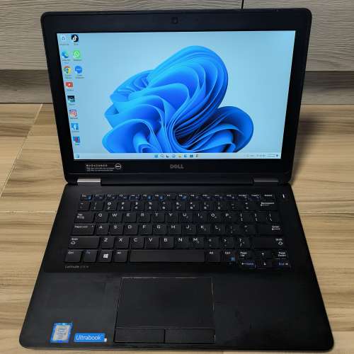 (high speed) Dell latitude E7270 laptop(13"/win11/i5 6th/8g ddr4/128gb ssd/offic