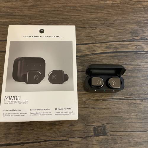 Master & Dynamic MW08 無線藍牙耳機/黑色/行貨 / Master Dynamic / earphone / ea...