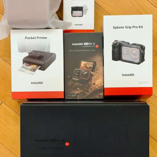 Insta360 Ace Pro 2 Flash Print Bundle (全新開箱)