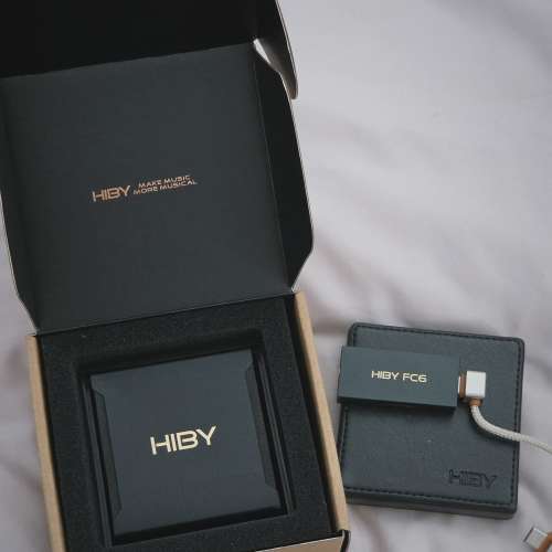 Hiby FC6 便攜USB R2R解碼