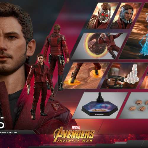 Hot Toys Avengers : Infinity War &ndash; Thor / Captain America / Bucky Barnes / S...