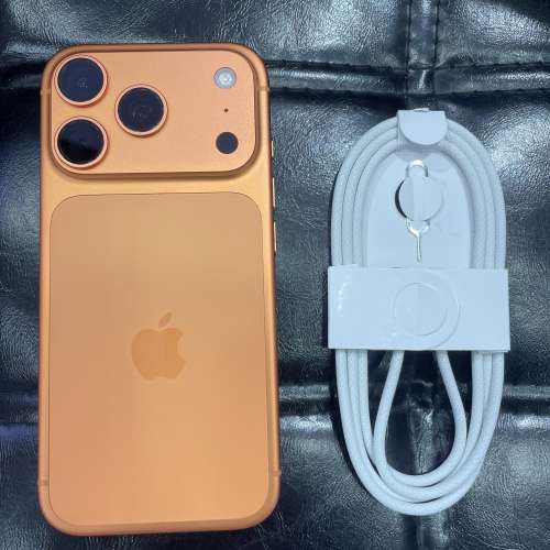 99%New iPhone 17 Pro 512GB 橙色 香港行貨 蘋果保養到2026年10月8日 自用首選超值