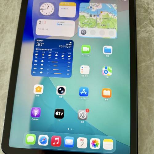 99%新Apple iPad Air M1 11吋256GB WiFi+5G第5代 太空灰