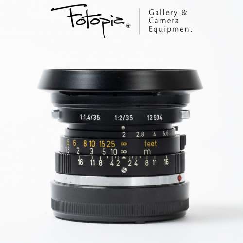 || Leica Summicron-M 35mm F2 - v2 / 6 Elements / Aperture Lever / Canada ||