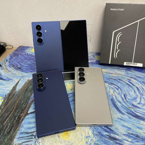 (✨三星極致輕薄摺疊機✨）Samsung Galaxy Z Fold 7/🩶銀色🩶💙藍色💙/超抵玩12+25...