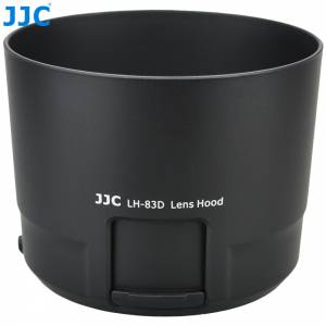 JJC LH-83D BLACK Lens Hood Replaces CAN. ET-83D