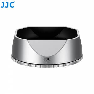 JJC LH-JXF23M2 SILVER Lens Hood compatible with FUJI. XF 23mm F2.8 R WR, FUJI. X