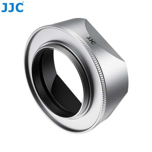 JJC LH-JXF23M2 SILVER Lens Hood compatible with FUJI. XF 23mm F2.8 R WR, FUJI. X