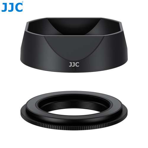 JJC LH-JXF23M2 BLACK Lens Hood compatible with FUJI. XF 23mm F2.8 R WR, FUJI. XF