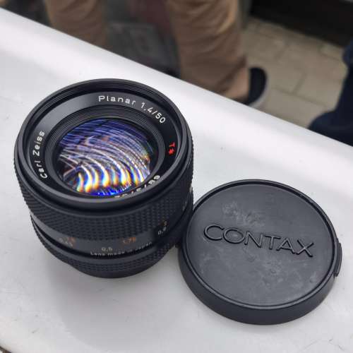 CONTAX CARL ZEISS PLANAR 50MM F1.4 T* CY MOUNT