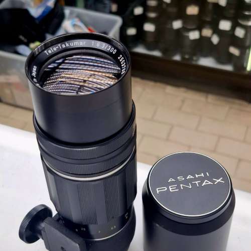 PENTAX TELE TAKUMAR 300MM F6.3 M42 MOUNT