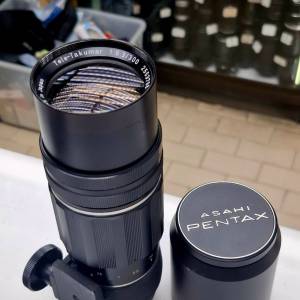 PENTAX TELE TAKUMAR 300MM F6.3 M42 MOUNT
