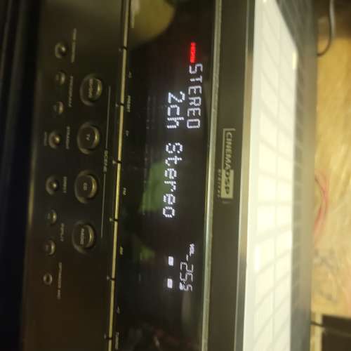 YAMAHA RX-V485 AV機平放