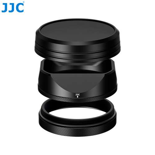 JJC LH-XVI BLACK Lens Hood Designed for FUJI. X100VI, X100V cameras